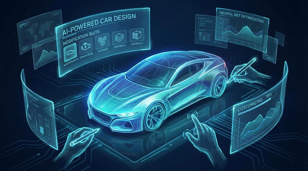 麻豆传媒AI汽车改装视频设计